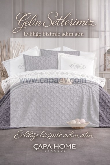 Çapa Home - Çapaev Harem 9 Parça Gelin Seti 